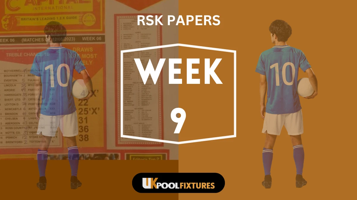 Week 9 Pool Rsk Papers 2025